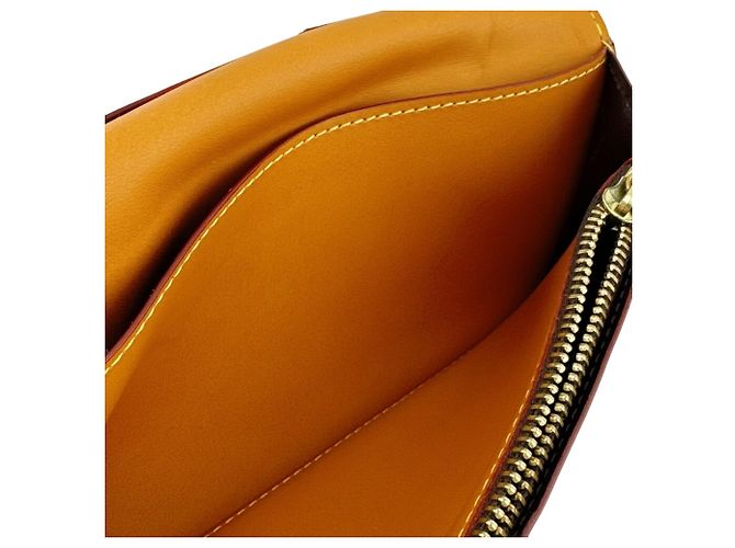 Brazza Louis Vuitton Monogram Lang Wallet Braun - Ansicht 13