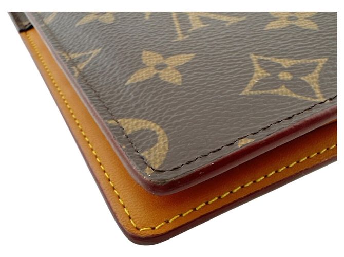 Brazza Louis Vuitton Monogram Lang Wallet Braun - Ansicht 5