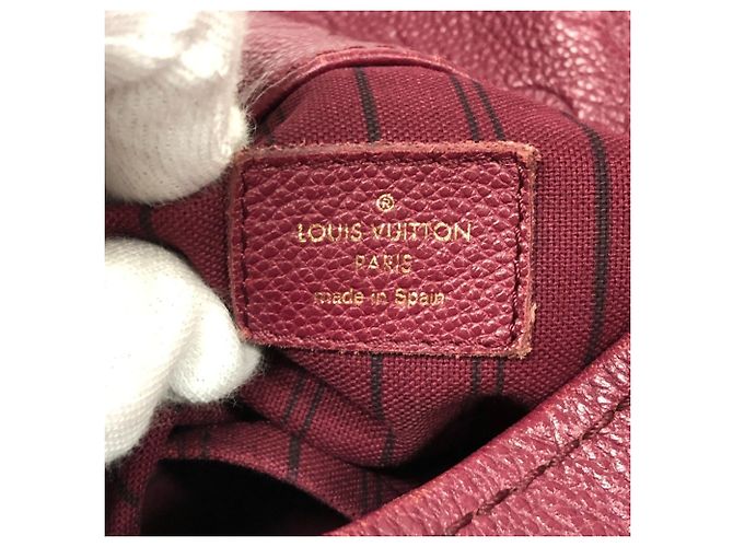 Louis Vuitton Artsy MM Monogram Empreinte Handtasche in Lila - Ansicht 13