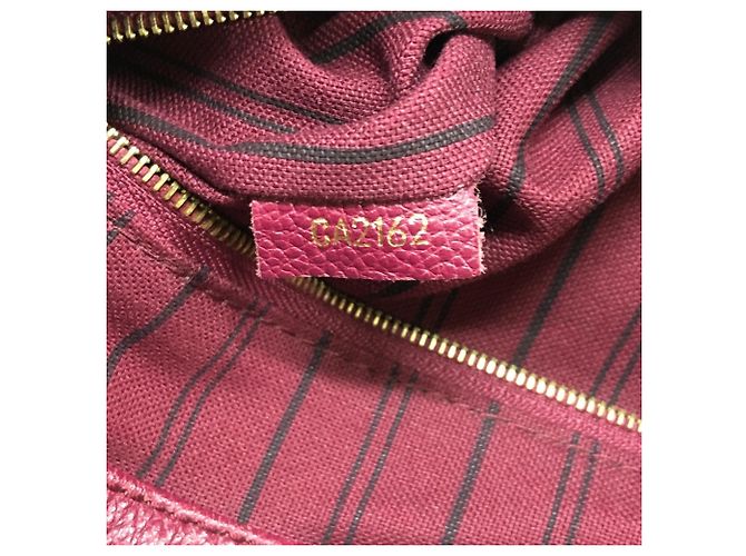 Louis Vuitton Artsy MM Monogram Empreinte Handtasche in Lila - Ansicht 14