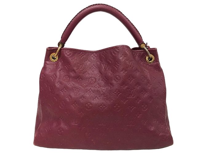 Louis Vuitton Artsy MM Monogram Empreinte Handtasche in Lila - Ansicht 2