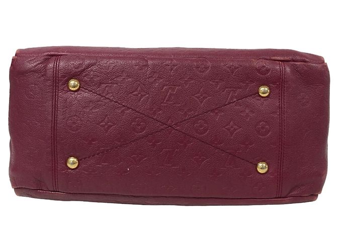 Louis Vuitton Artsy MM Monogram Empreinte Handtasche in Lila - Ansicht 3