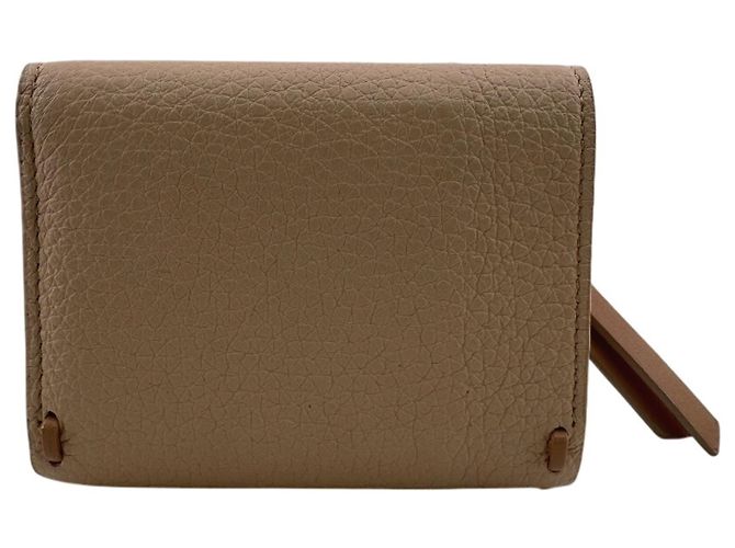 Fendi Pink Peekaboo Micro Topstitch Tri-fold Wallet - view 2