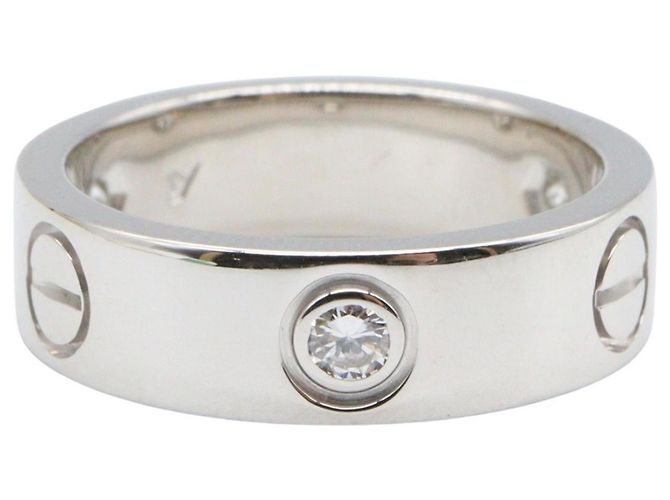 Anello Love Cartier in oro bianco 18K Argento - vista 2