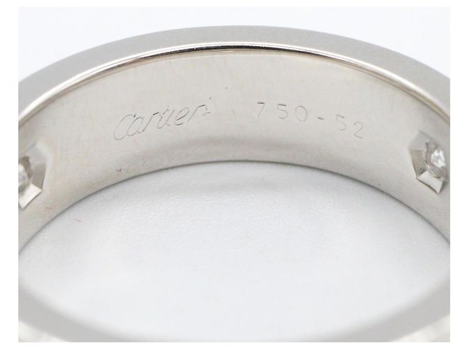 Anello Love Cartier in oro bianco 18K Argento - vista 4