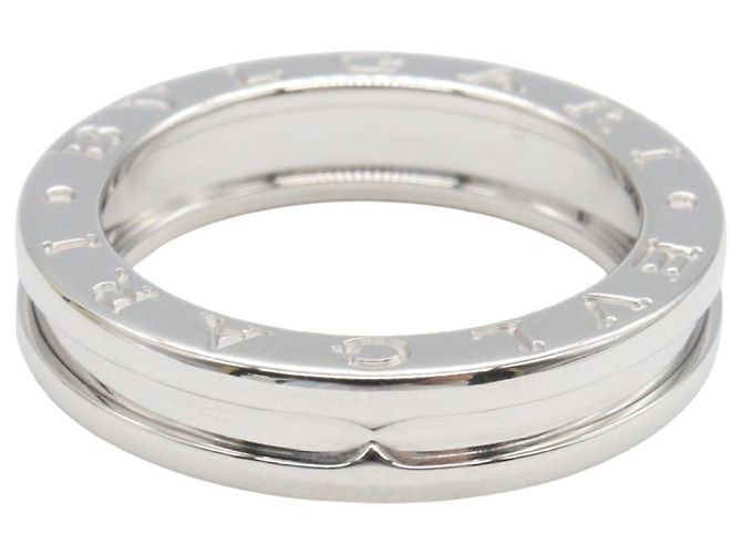 Bulgari Anello Bvlgari B-zero1 in oro bianco 18K Argento - vista 2