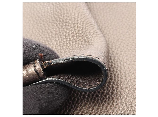 Céline Borsa a tracolla in pelle marrone Celine - vista 14