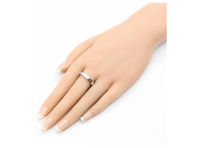 Bulgari Anello Bvlgari B-zero1 in oro bianco 18K Argento - vista 7
