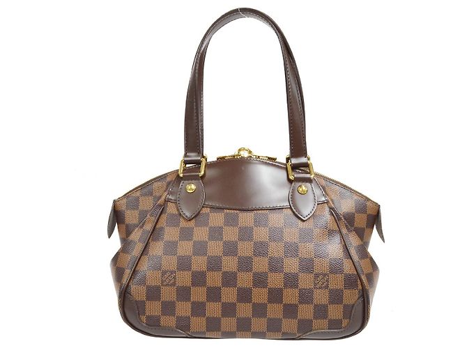 Louis Vuitton Verona Damier Ebene PM Marrone - vista 2