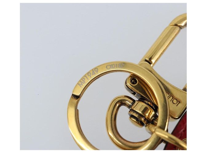 LOUIS VUITTON Monogram Portachiavi Illustrato Charm MP1949 LV Auth LNZ144M Monogramma - vista 12