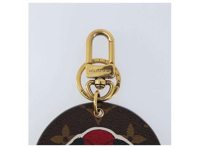 LOUIS VUITTON Monogram Portachiavi Illustrato Charm MP1949 LV Auth LNZ144M Monogramma - vista 3
