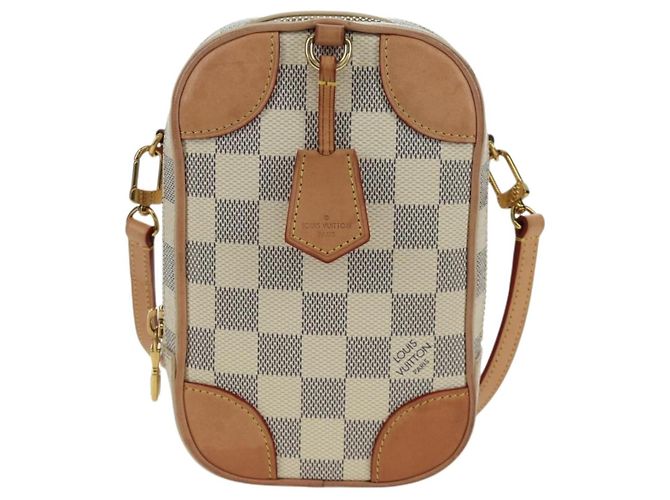 LOUIS VUITTON Borsa a Spalla Neocapie Damier Azur N60360 LV Auth 173117M - vista 13