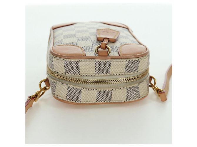 LOUIS VUITTON Borsa a Spalla Neocapie Damier Azur N60360 LV Auth 173117M - vista 6