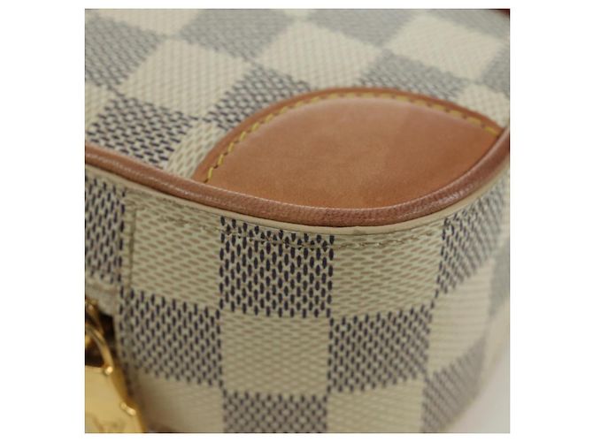 LOUIS VUITTON Borsa a Spalla Neocapie Damier Azur N60360 LV Auth 173117M - vista 8