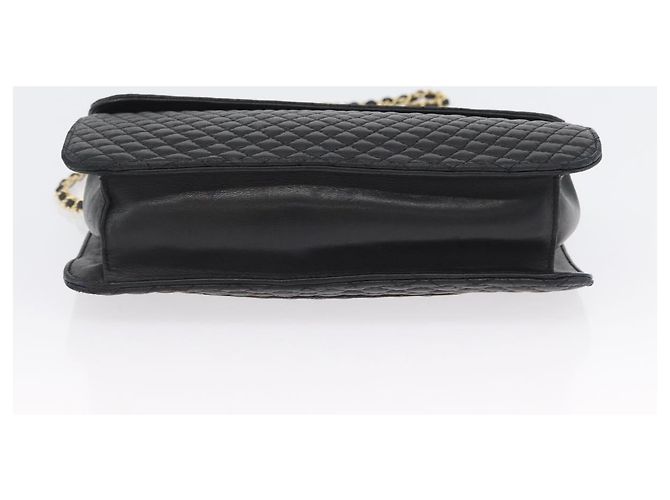 BALLY Borsa a Spalla Trapuntata in Pelle 2 in 1 Nera Oro Auth BA11038 Nero D'oro - vista 11