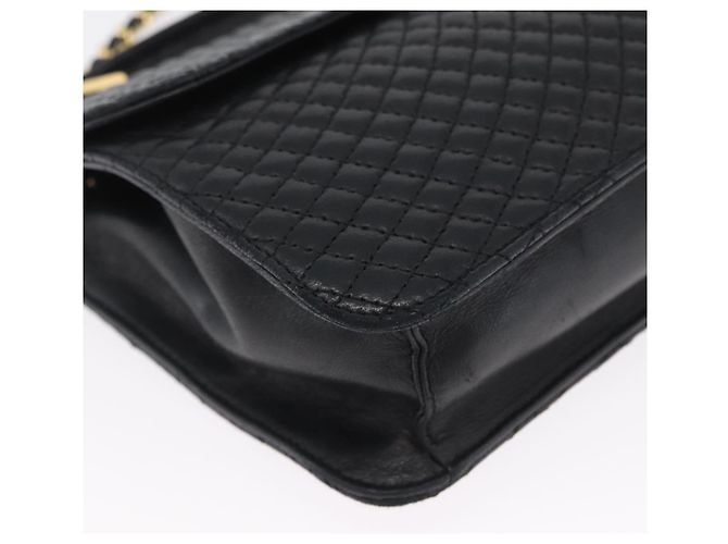 BALLY Borsa a Spalla Trapuntata in Pelle 2 in 1 Nera Oro Auth BA11038 Nero D'oro - vista 12