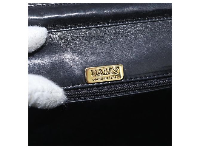 BALLY Borsa a Spalla Trapuntata in Pelle 2 in 1 Nera Oro Auth BA11038 Nero D'oro - vista 18