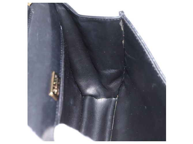 BALLY Borsa a Spalla Trapuntata in Pelle 2 in 1 Nera Oro Auth BA11038 Nero D'oro - vista 20