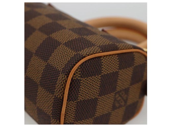 LOUIS VUITTON Mini Speedy Borsa a Mano Damier Ebene LV Auth LNZ532SM - vista 16