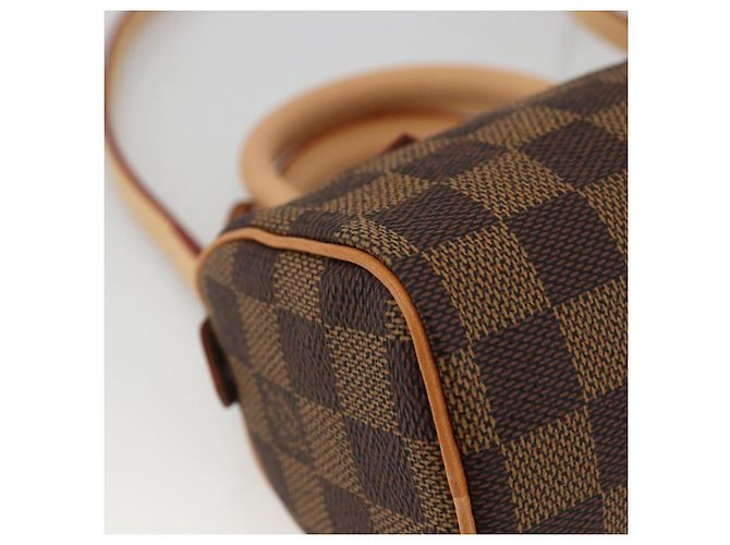 LOUIS VUITTON Mini Speedy Borsa a Mano Damier Ebene LV Auth LNZ532SM - vista 17