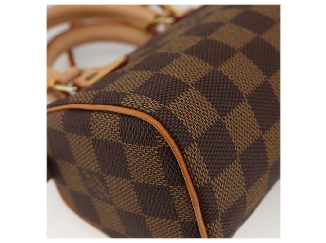 LOUIS VUITTON Mini Speedy Borsa a Mano Damier Ebene LV Auth LNZ532SM - vista 19