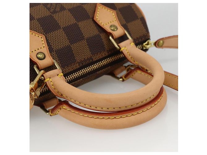 LOUIS VUITTON Mini Speedy Borsa a Mano Damier Ebene LV Auth LNZ532SM - vista 7