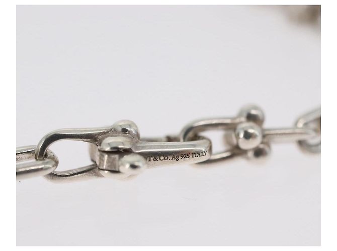 Autre Marque TIFFANY&Co. Hardware Microlink Bracelet Bracelet Ag925 Silver Auth am10846SAV Silvery - view 12