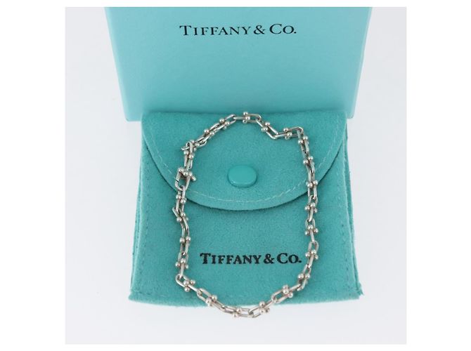 Autre Marque TIFFANY&Co. Hardware Microlink Bracelet Bracelet Ag925 Silver Auth am10846SAV Silvery - view 14