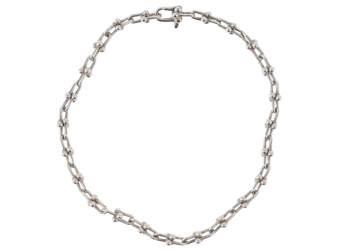 Autre Marque TIFFANY&Co. Hardware Microlink Bracelet Bracelet Ag925 Silver Auth am10846SAV Silvery - view 2