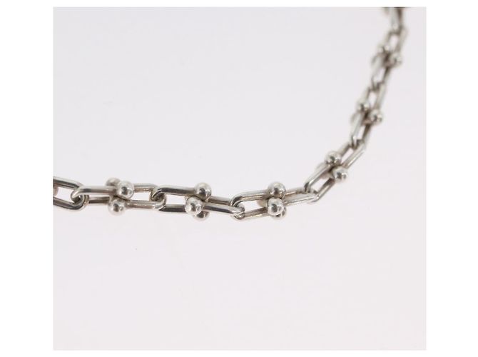 Autre Marque TIFFANY&Co. Hardware Microlink Bracelet Bracelet Ag925 Silver Auth am10846SAV Silvery - view 3