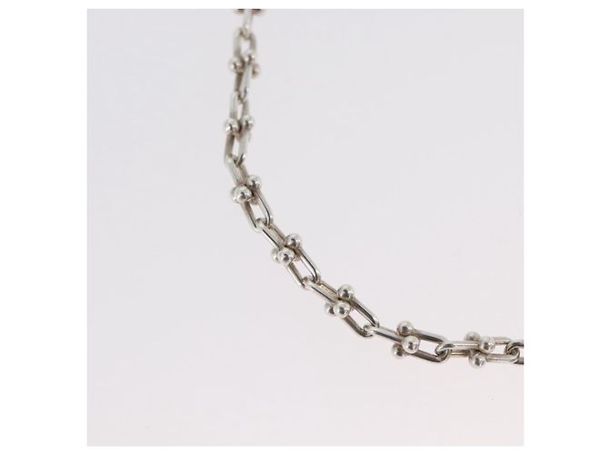 Autre Marque TIFFANY&Co. Hardware Microlink Bracelet Bracelet Ag925 Silver Auth am10846SAV Silvery - view 4