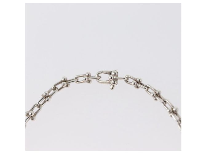 Autre Marque TIFFANY&Co. Hardware Microlink Bracelet Bracelet Ag925 Silver Auth am10846SAV Silvery - view 6