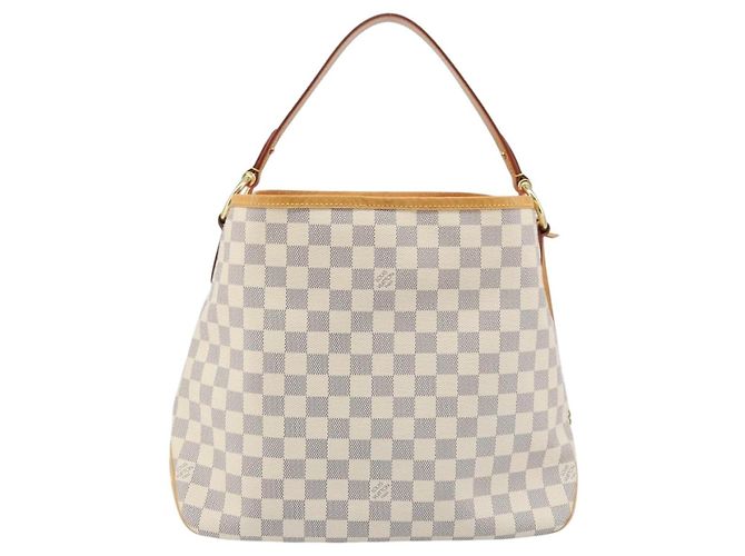 LOUIS VUITTON Bolso de Hombro Damier Azur Delightful PM N41447 Auth LV 166230V - vista 2