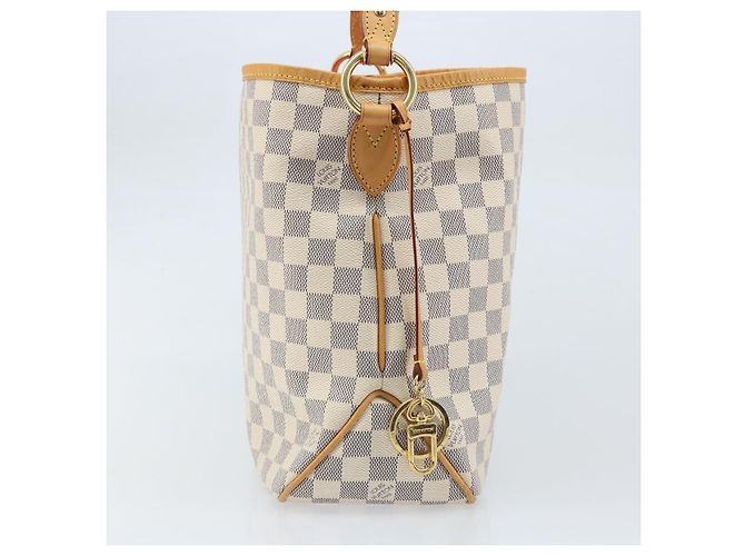 LOUIS VUITTON Bolso de Hombro Damier Azur Delightful PM N41447 Auth LV 166230V - vista 4