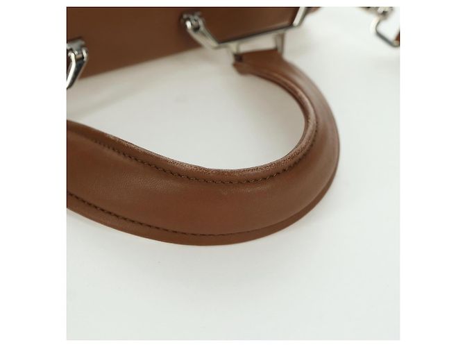 Borsa Miu Miu Matelassé in pelle 2 in 1 rosa argento Auth 172533M - vista 7