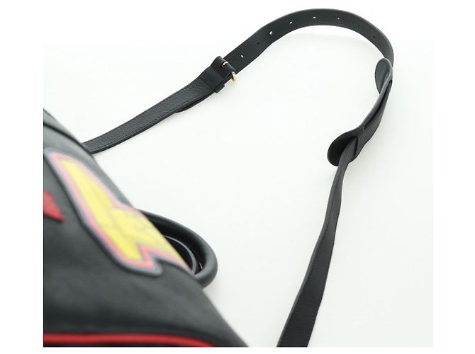 LOUIS VUITTON LV X NBA Keepall Bandouliere 55 Borsa Nera M58516 LV Auth 166944SM Nero Monogramma - vista 15