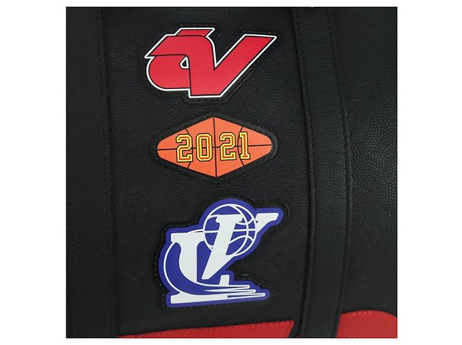 LOUIS VUITTON LV X NBA Keepall Bandouliere 55 Borsa Nera M58516 LV Auth 166944SM Nero Monogramma - vista 28