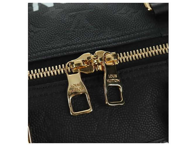 LOUIS VUITTON LV X NBA Keepall Bandouliere 55 Borsa Nera M58516 LV Auth 166944SM Nero Monogramma - vista 29