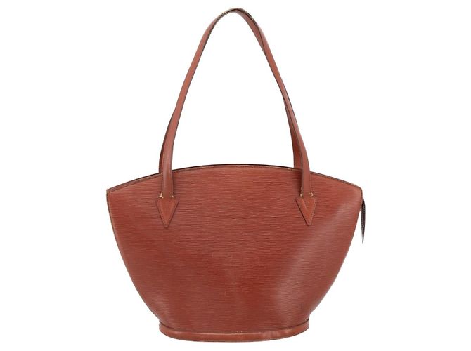 LOUIS VUITTON Borsa da Shopping Epi Saint Jacques Marrone M52263 LV Auth ka2723 - vista 13