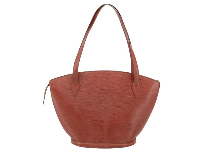 LOUIS VUITTON Borsa da Shopping Epi Saint Jacques Marrone M52263 LV Auth ka2723 - vista 2