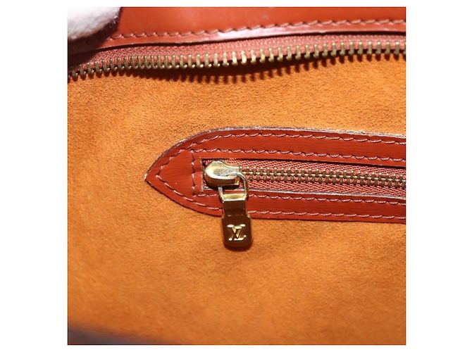 LOUIS VUITTON Borsa da Shopping Epi Saint Jacques Marrone M52263 LV Auth ka2723 - vista 20