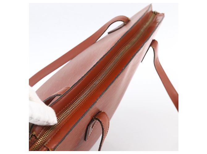LOUIS VUITTON Borsa da Shopping Epi Saint Jacques Marrone M52263 LV Auth ka2723 - vista 6