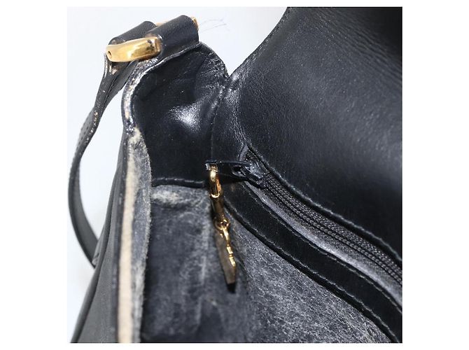 Borsa Sherry Line in PVC nero Micro GG Supreme Web di GUCCI 001 115 0914 Auth ARZ351 D'oro - vista 20