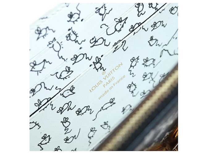 LOUIS VUITTON Catgram Portafoglio Twist Borsa a Catena Nera M63888 LV Auth 173312SM Nero Monogramma - vista 18