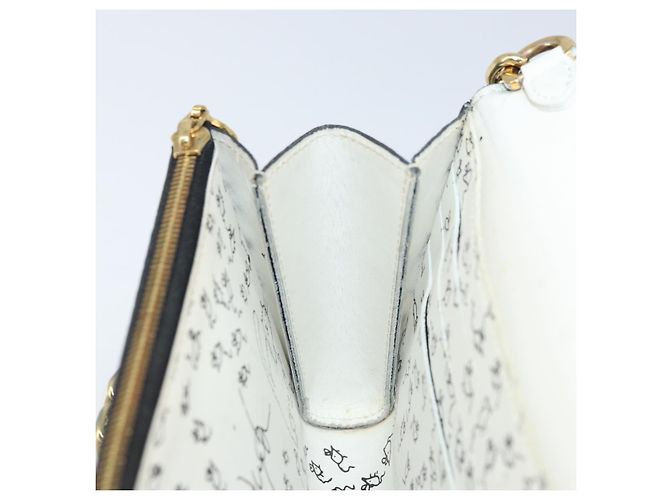 LOUIS VUITTON Catgram Portafoglio Twist Borsa a Catena Nera M63888 LV Auth 173312SM Nero Monogramma - vista 20