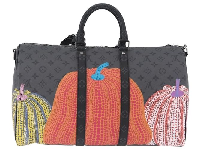 LOUIS VUITTON Eclipse Zucca LV ~ YK Keepall Bandoulière 45 M46441 Auth 44061SM Monogramma - vista 2