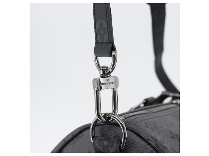 LOUIS VUITTON Eclipse Zucca LV ~ YK Keepall Bandoulière 45 M46441 Auth 44061SM Monogramma - vista 22