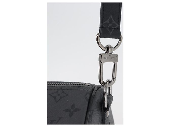 LOUIS VUITTON Eclipse Zucca LV ~ YK Keepall Bandoulière 45 M46441 Auth 44061SM Monogramma - vista 23