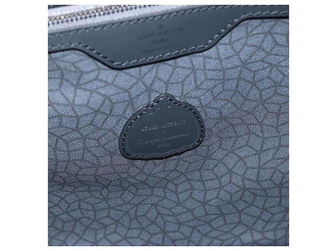 LOUIS VUITTON Eclipse Zucca LV ~ YK Keepall Bandoulière 45 M46441 Auth 44061SM Monogramma - vista 25