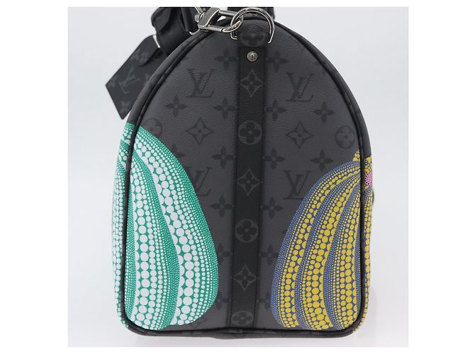 LOUIS VUITTON Eclipse Zucca LV ~ YK Keepall Bandoulière 45 M46441 Auth 44061SM Monogramma - vista 3